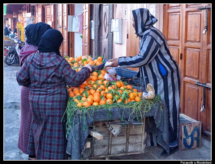 Zumo naranja Zoco Marrakech